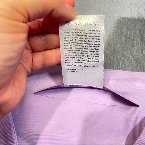 Girlfriend Collective Lilac High-Rise Leggings Size M Sustainable Activewear - Picture 5 of 8